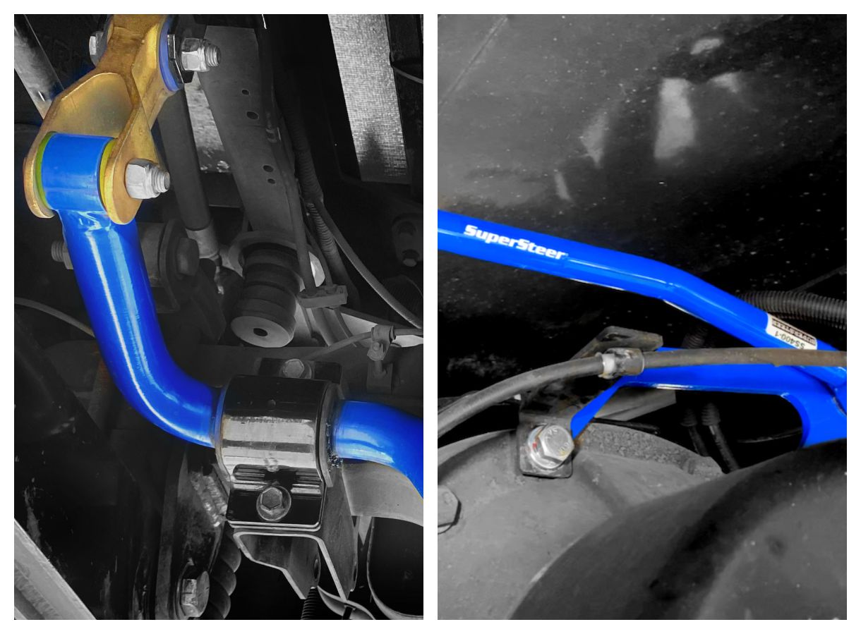 RV Steering Stabilizer 41-230 Blue (RV Steering Stabilizer, RV Steering Control, RV Safety, Truck Steering Stabilizer) - 3